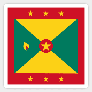 Grenada Flag Sticker